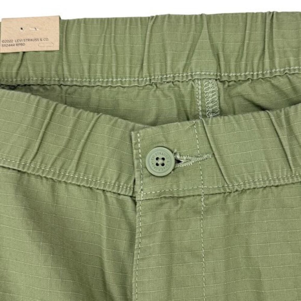 Levi's Patch Pocket Cargo Trousers Size XXL Aloe Ns Rpstp Green - Picture 5 of 8